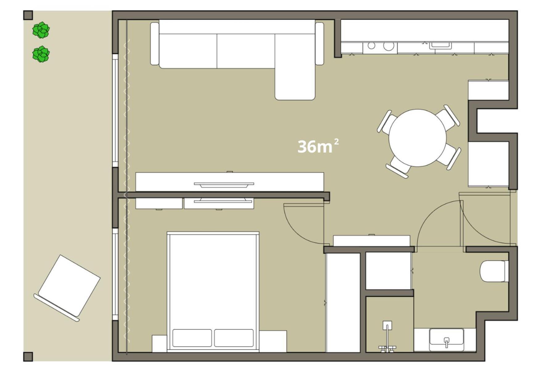 Ga Luxury G244 Apartament
